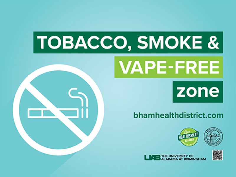 Birmingham’s smoke-free Health District has launched