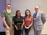 Two Criminal Justice students win awards