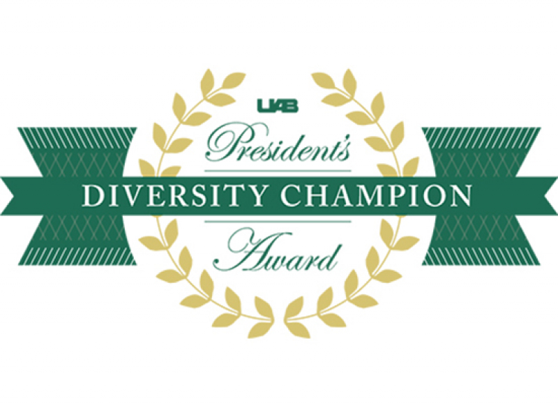 UAB names 2021 President’s Diversity Champion Award winners