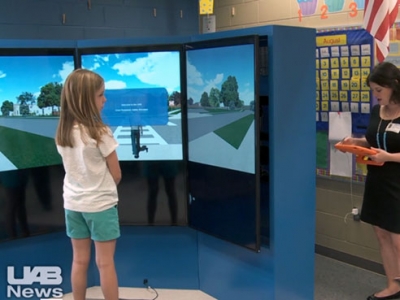 UAB technology helps children learn to cross the street safely