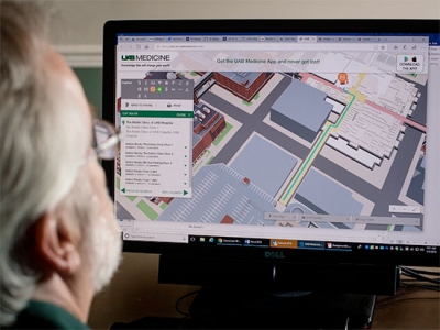 UAB Medicine wayfinding app takes you from parking spot to doctor’s office, and everything in between