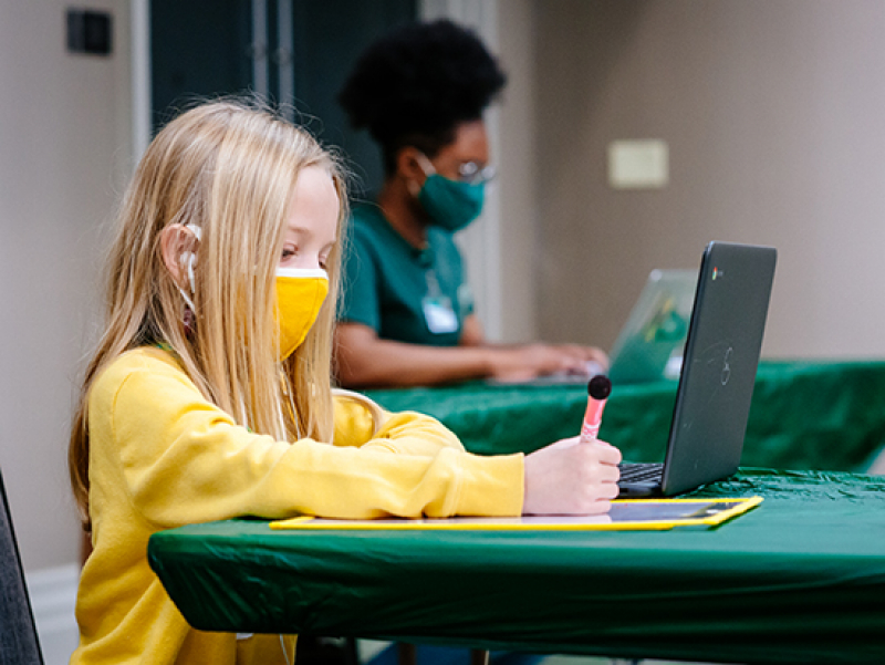 Working parents at UAB have additional resources to ease the stress of virtual learning for children