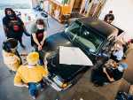 UAB art students paint professor’s truck for class