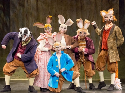 UAB’s Alys Stephens Center presents Enchantment Theatre Company’s “Peter Rabbit Tales” April 21