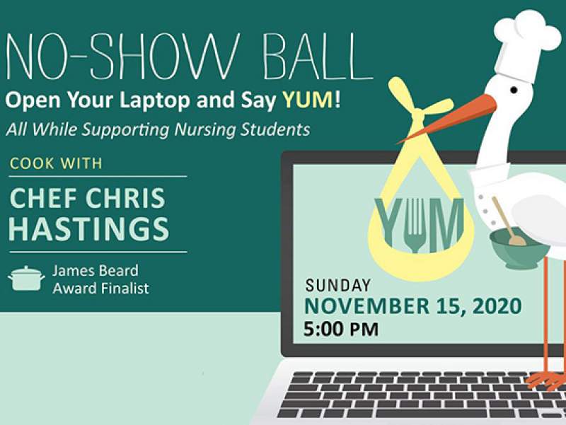 School of Nursing No-Show Ball goes virtual, adds Chef Hastings