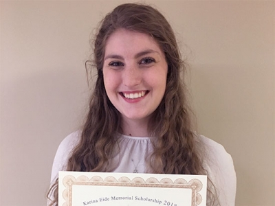 Student with dyslexia perseveres, receives prestigious scholarship