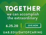 Support Day of Caring on June 25 and help UAB fight pandemic