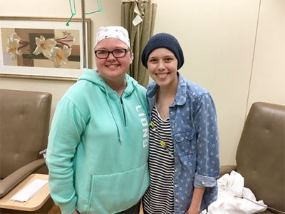 Rare cancer brings two young women together as lifelong friends