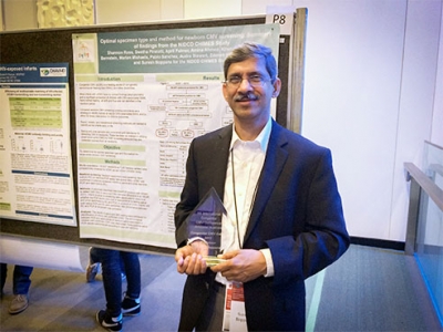 Boppana receives inaugural award for cytomegalovirus research