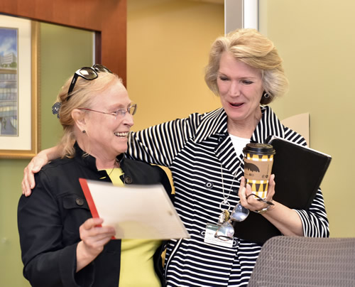 Photo: Dr. Cindy Selleck  & Dr. Doreen Haroer