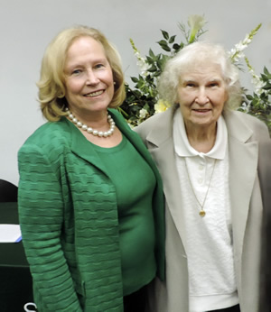 Photo: Jean Kelly & Dr. Harper