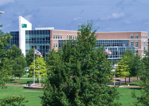 UAB Campus green.