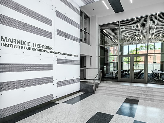 Heersink Conference Center lobby