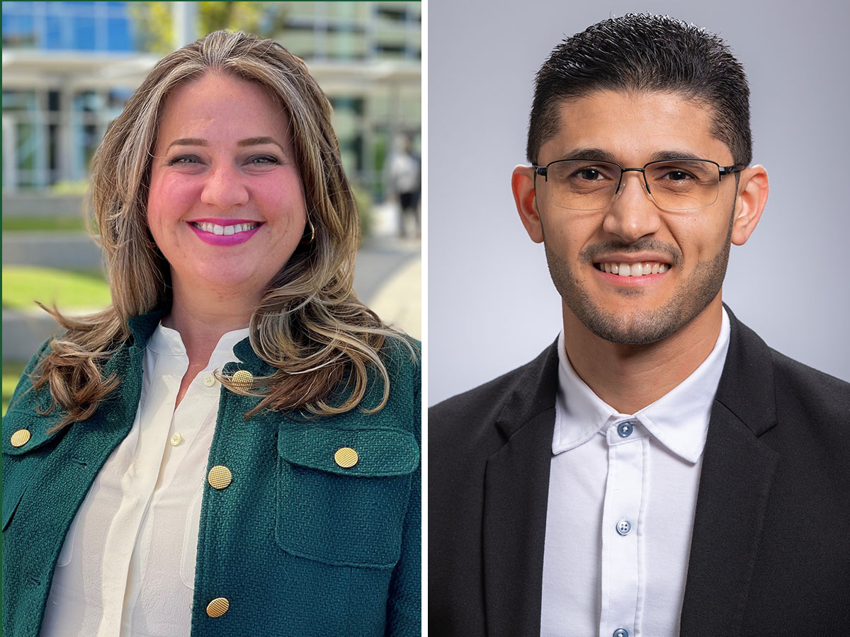 Libby Worthington and Mahmood Abdul Gahni