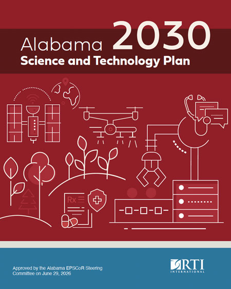 Alabama 2030 Science and Technology Plan report cover