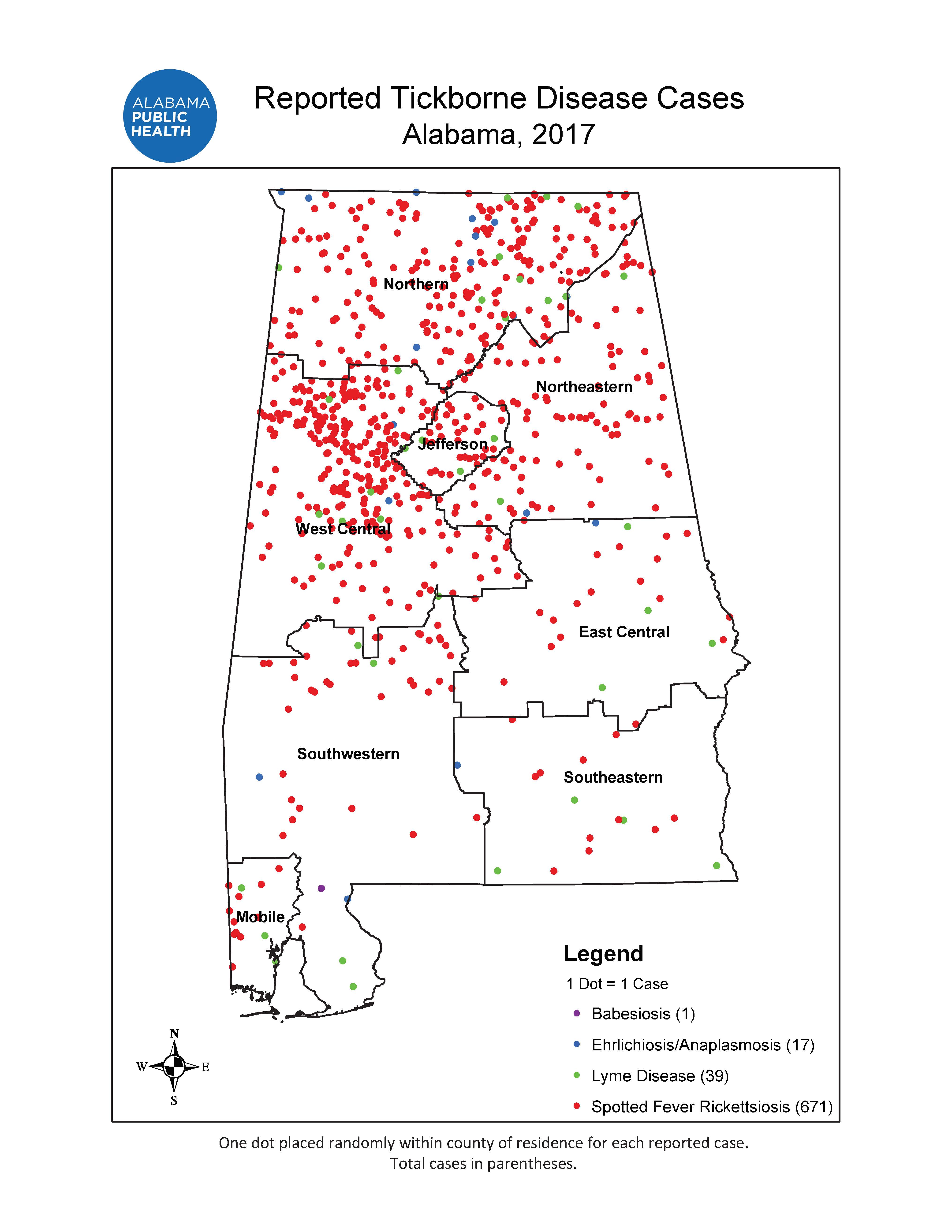 rep ticks adph map 2017