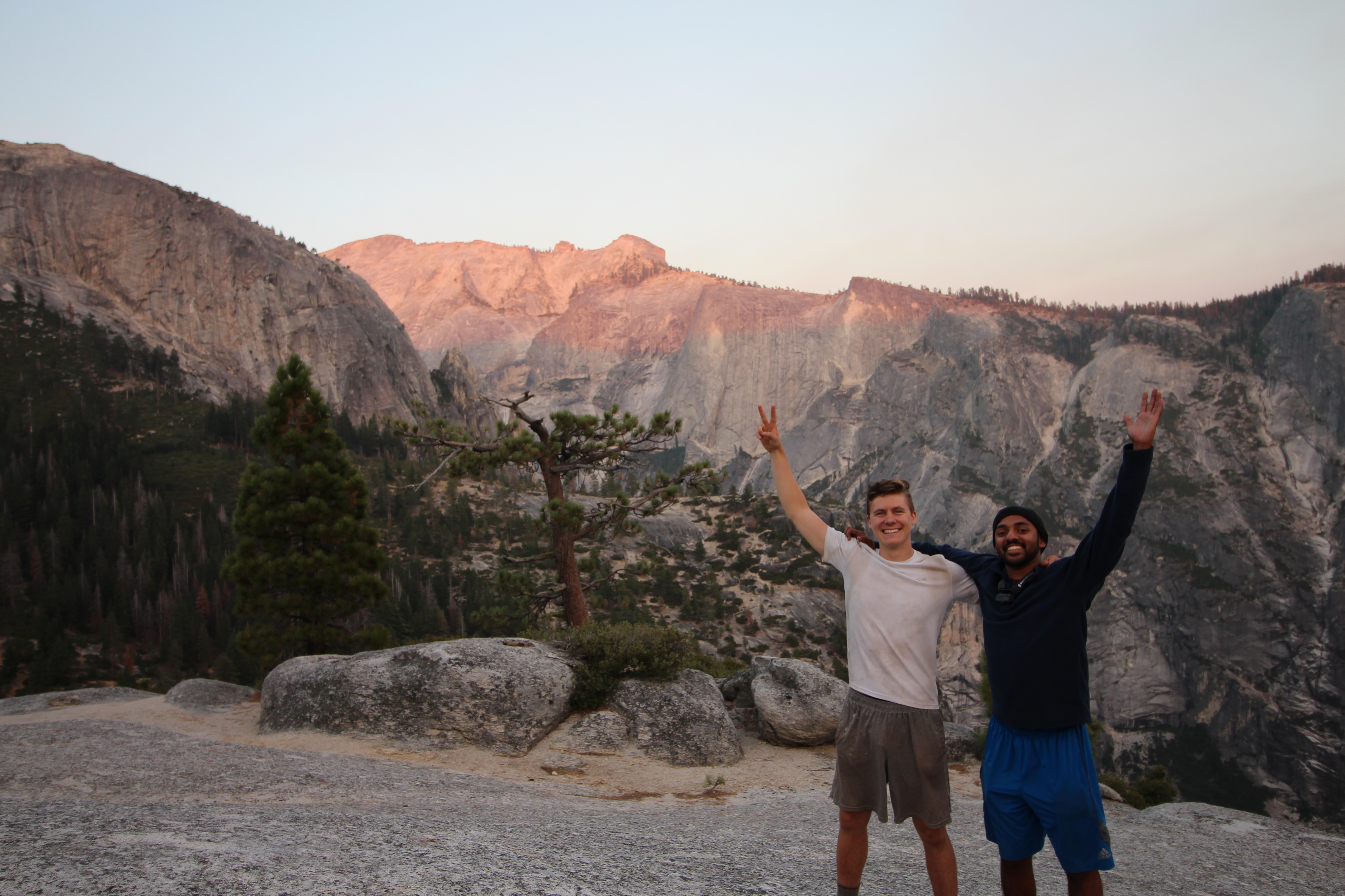 04Watching Sunset Over The Valley On Top Of Snow Creek Falls