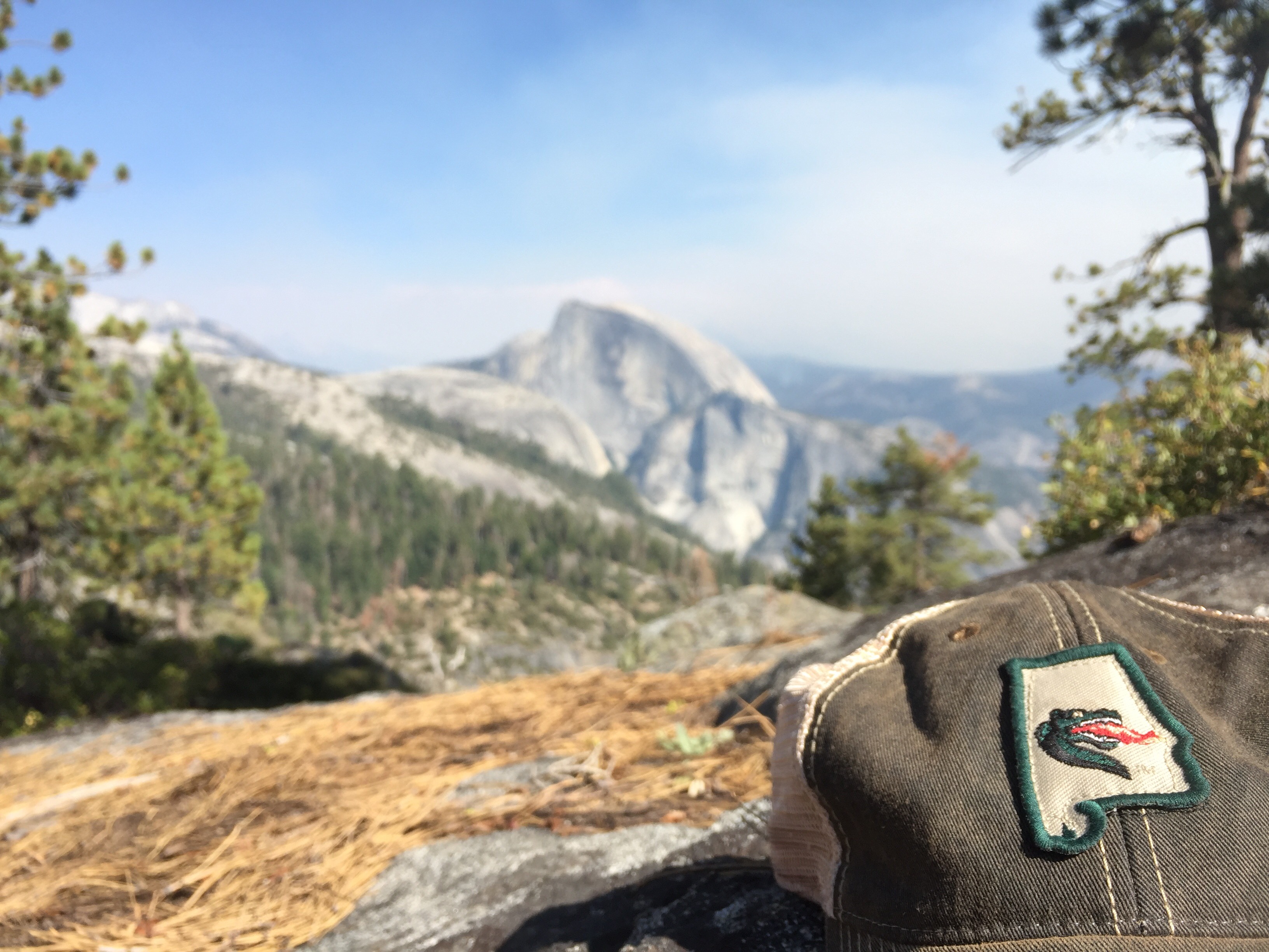 07Yosemite Point Looking Out At Half Dome