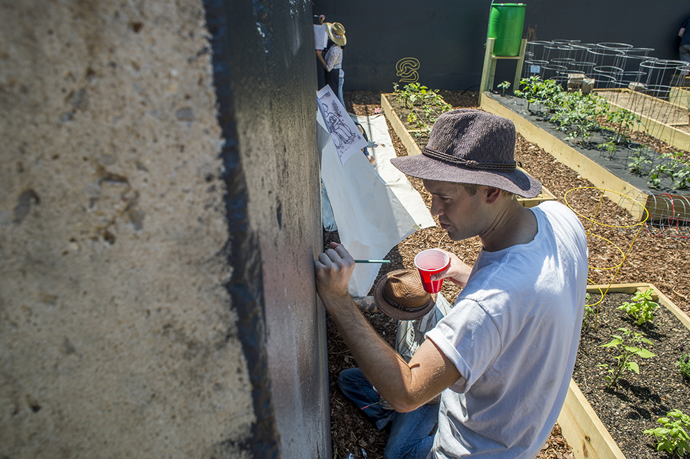 Garden Mural Designer Jon Woolley