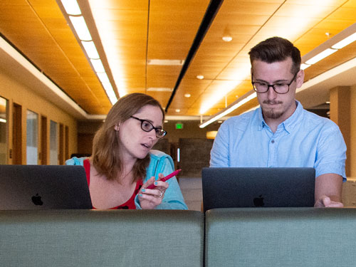 Research Computing interns are hands-on in a world that is 'never comfortable'