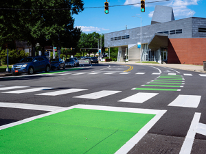 10th Avenue ‘road diet’ makes Blazers safer, campus greener