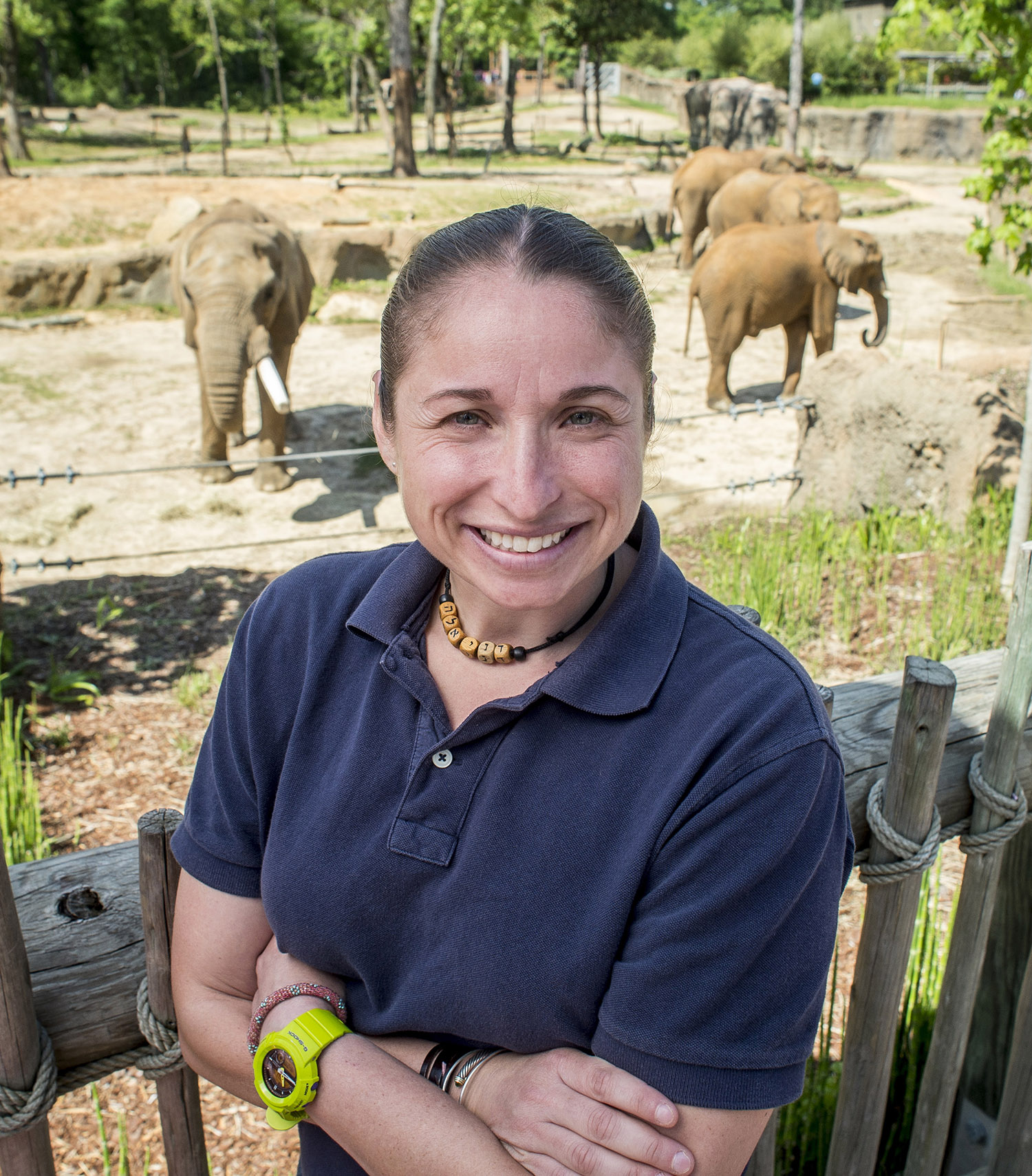 Daniella Chusyd at the Birmingham Zoo