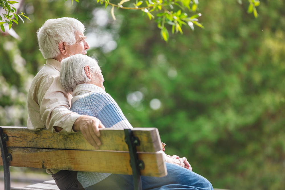 Seniors Park Bench