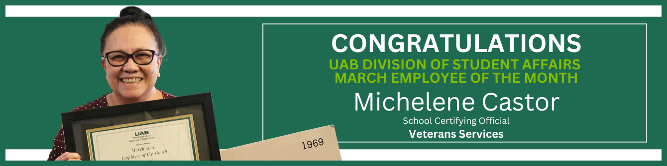 DoSA Employee Of The Month - March