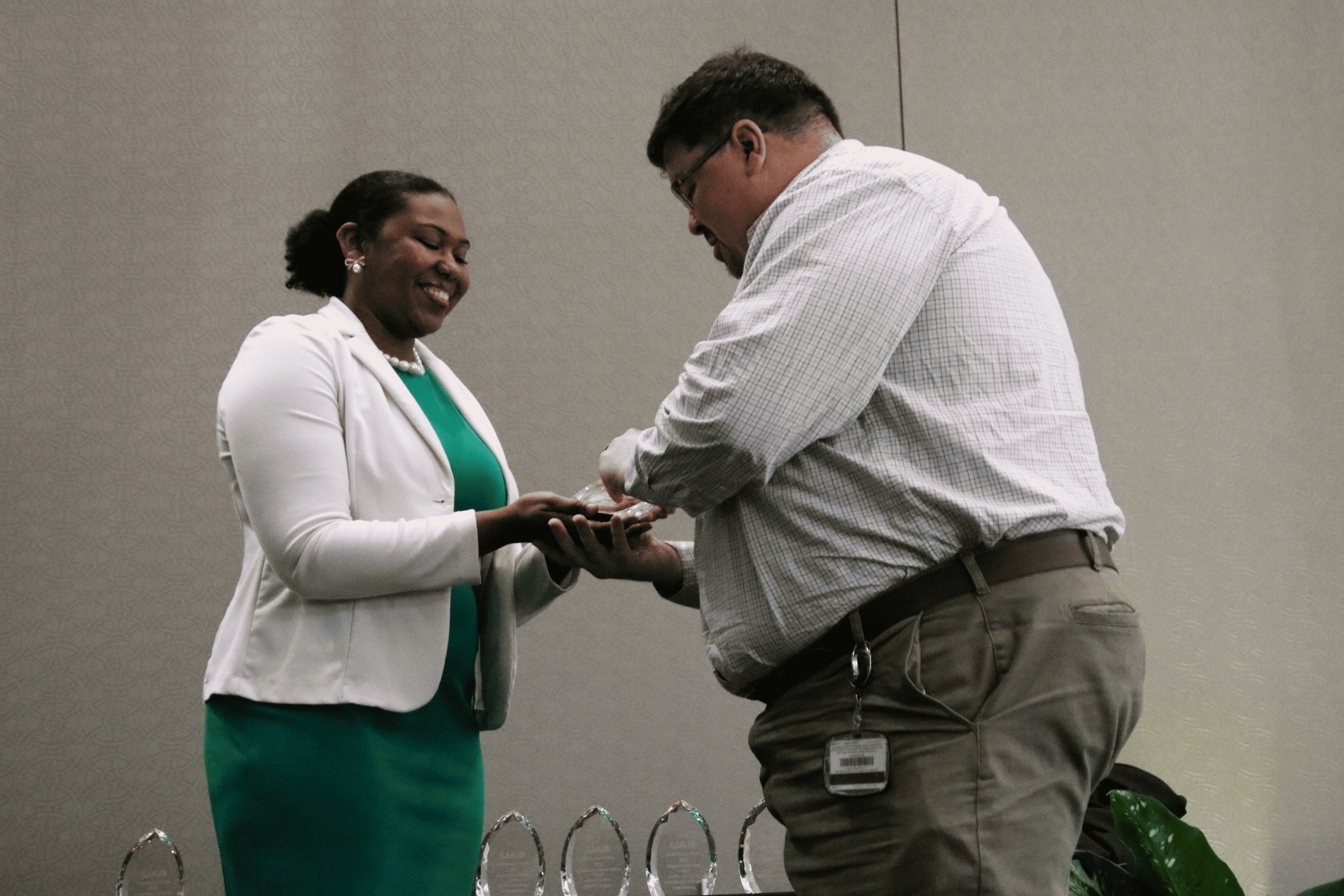 Yenni Cedillo received the Student Affairs’ Outstanding Partner award