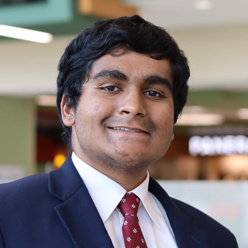 UAB student smiling at the camera