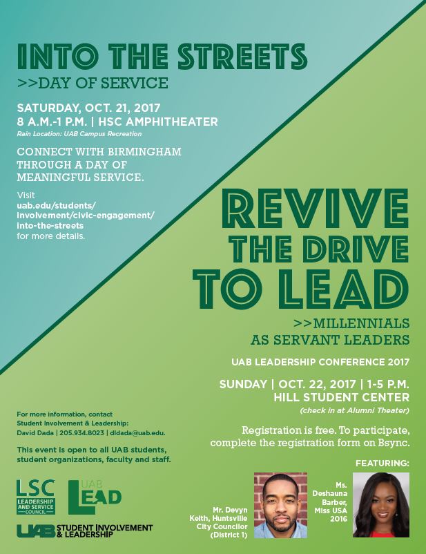 Register for a robust servant-leadership weekend