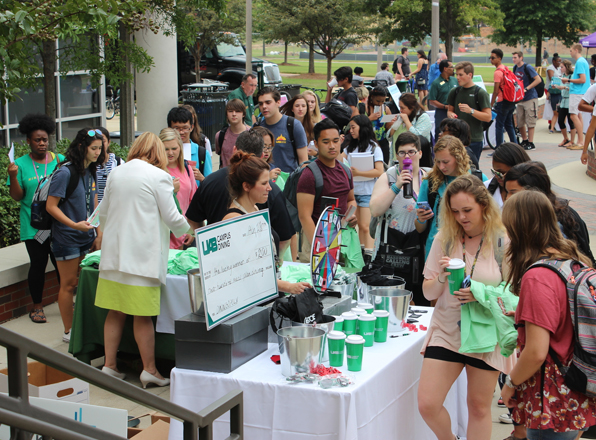 Student Affairs gave students a big Blazer welcome