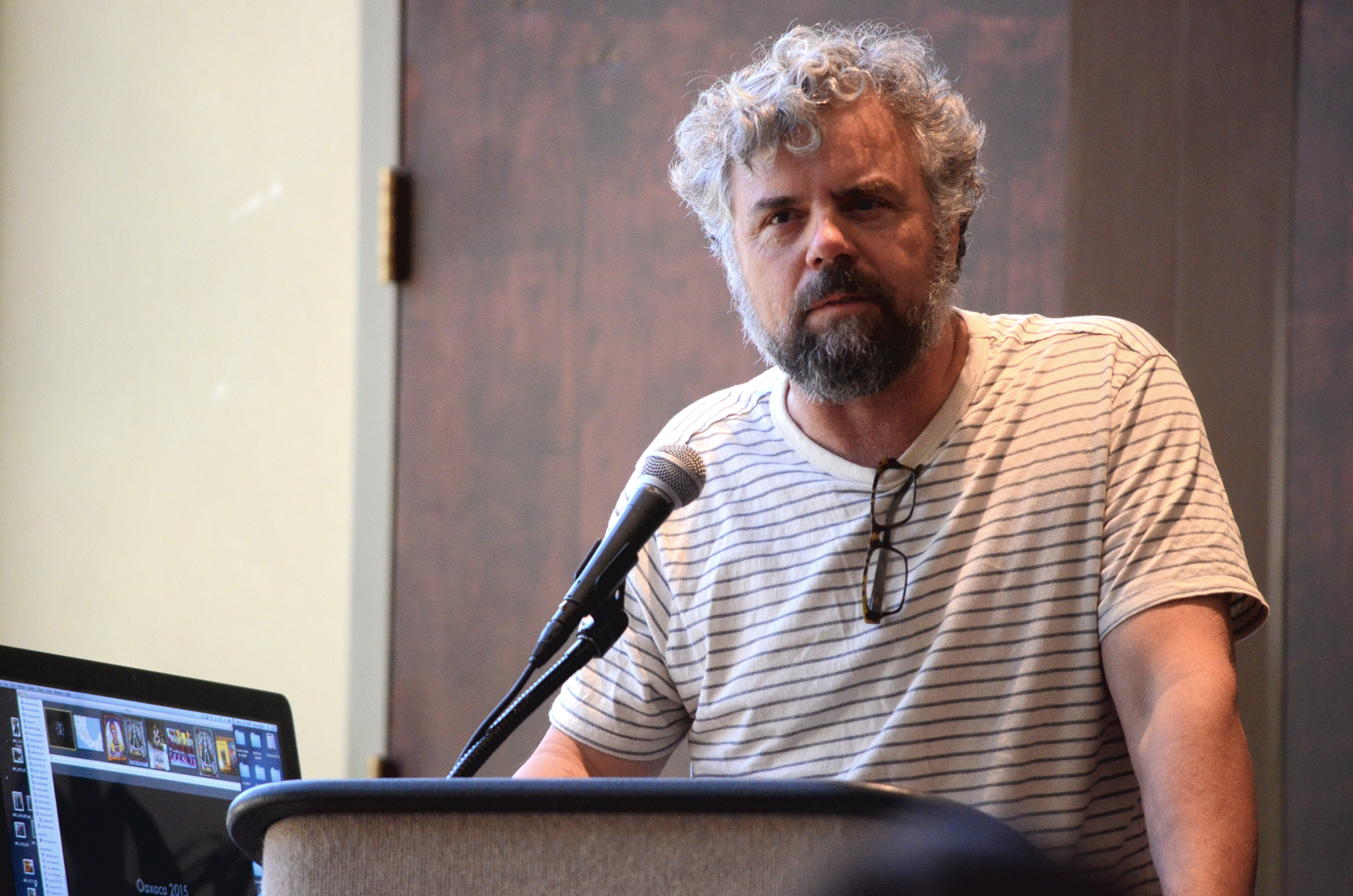 Globalfest visual artist TresTaylor. Photo by Ian Keel