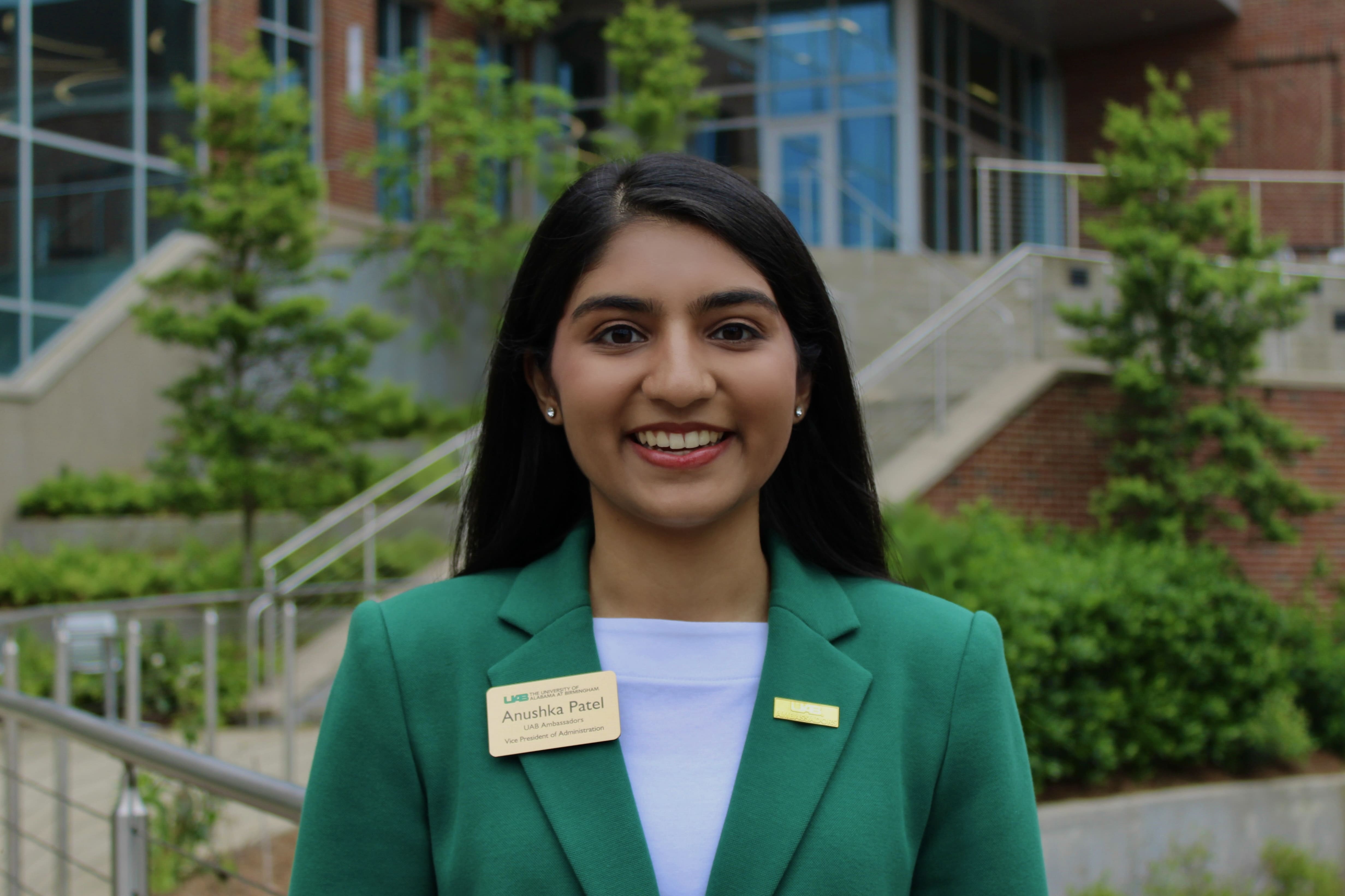 Anushka Patel, Vice President of Administration