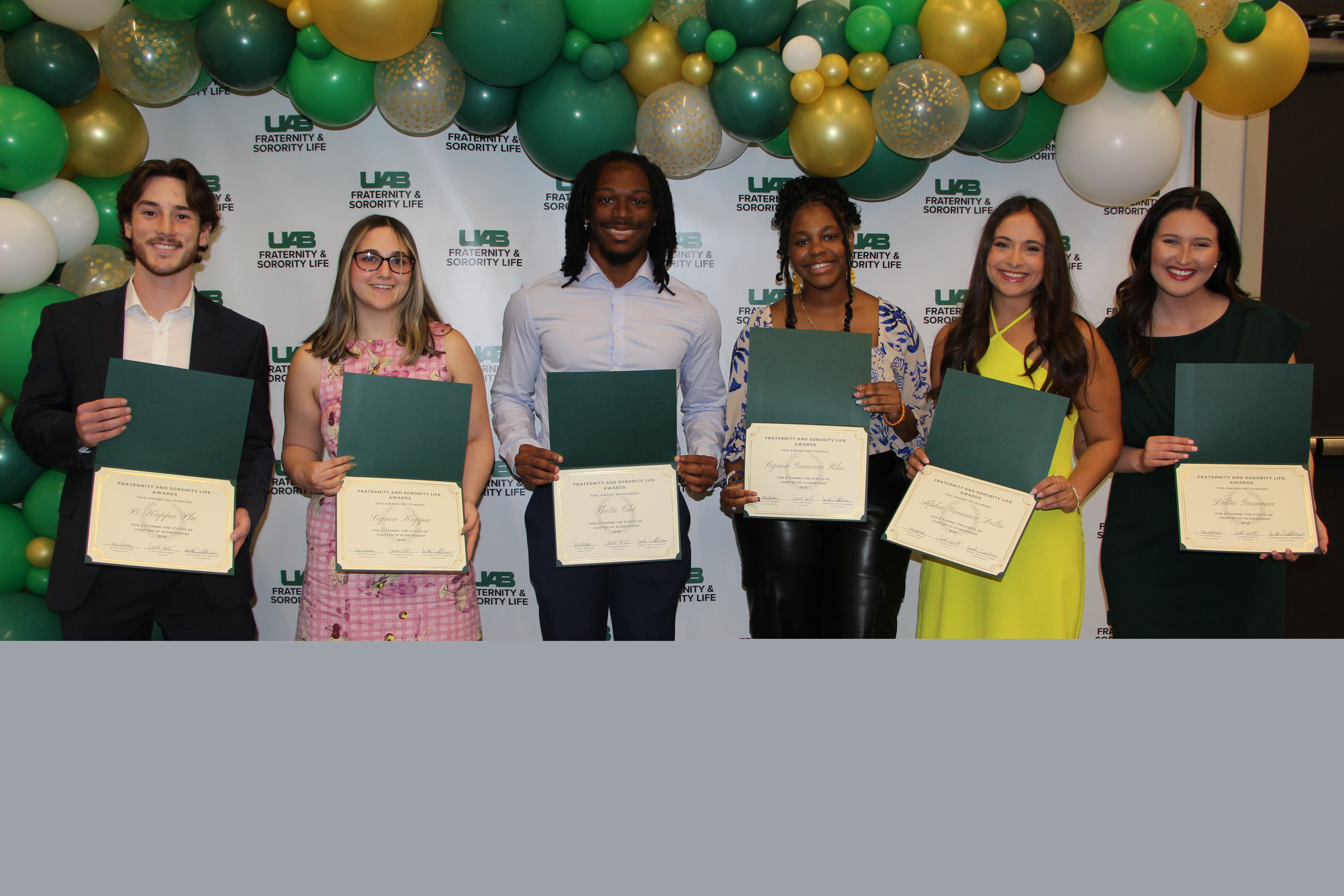 Chapters of Achievement (scored 75-89% on Pillars of Excellence)