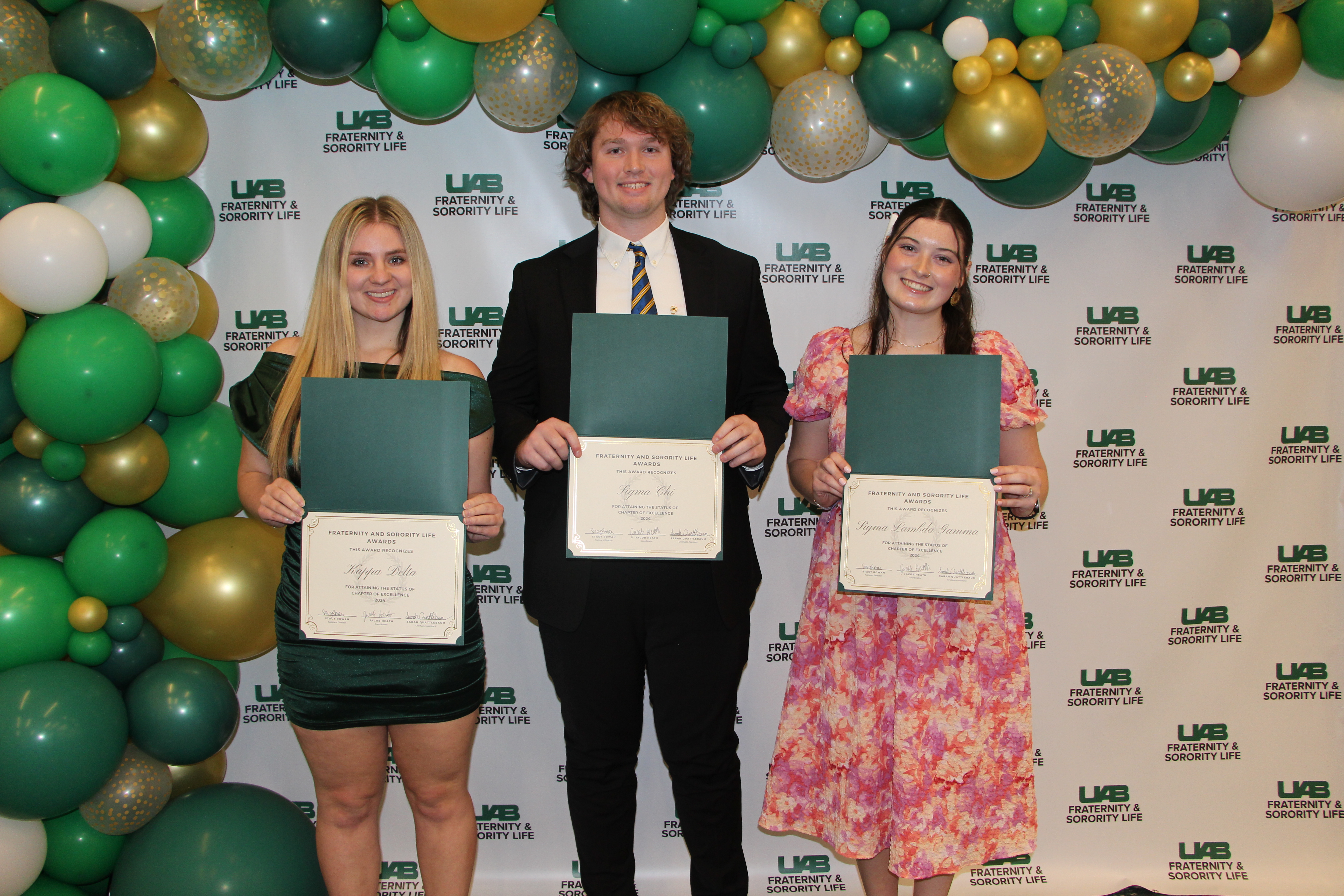 Chapters of Excellence (scored 90% or higher on Pillars of Excellence & eligible to present for Chapter of the Year)