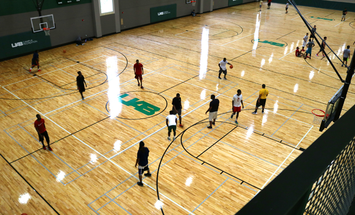 4 court gym