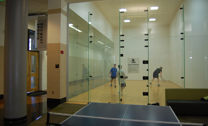 racquetball courts