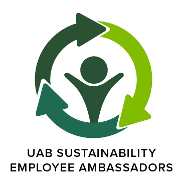 UAB Sustaining Employee Ambassadors logo.