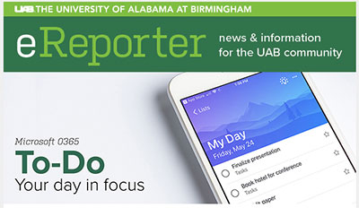 eReporter screenshot