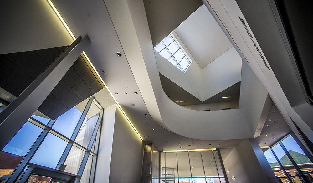 Photo of Gail and Jeffrey Bayer Grand Atrium inside AEIVA