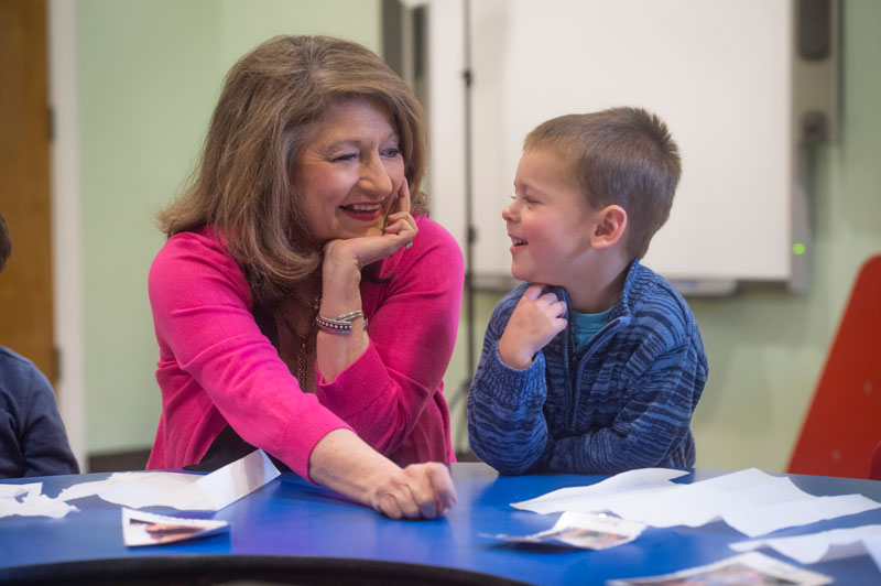 Photo of Jennifer Kilgo with young child