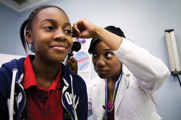 Nurse practitioner Sheena Champion is part of a team bringing much-needed primary care to an underserved Alabama community.