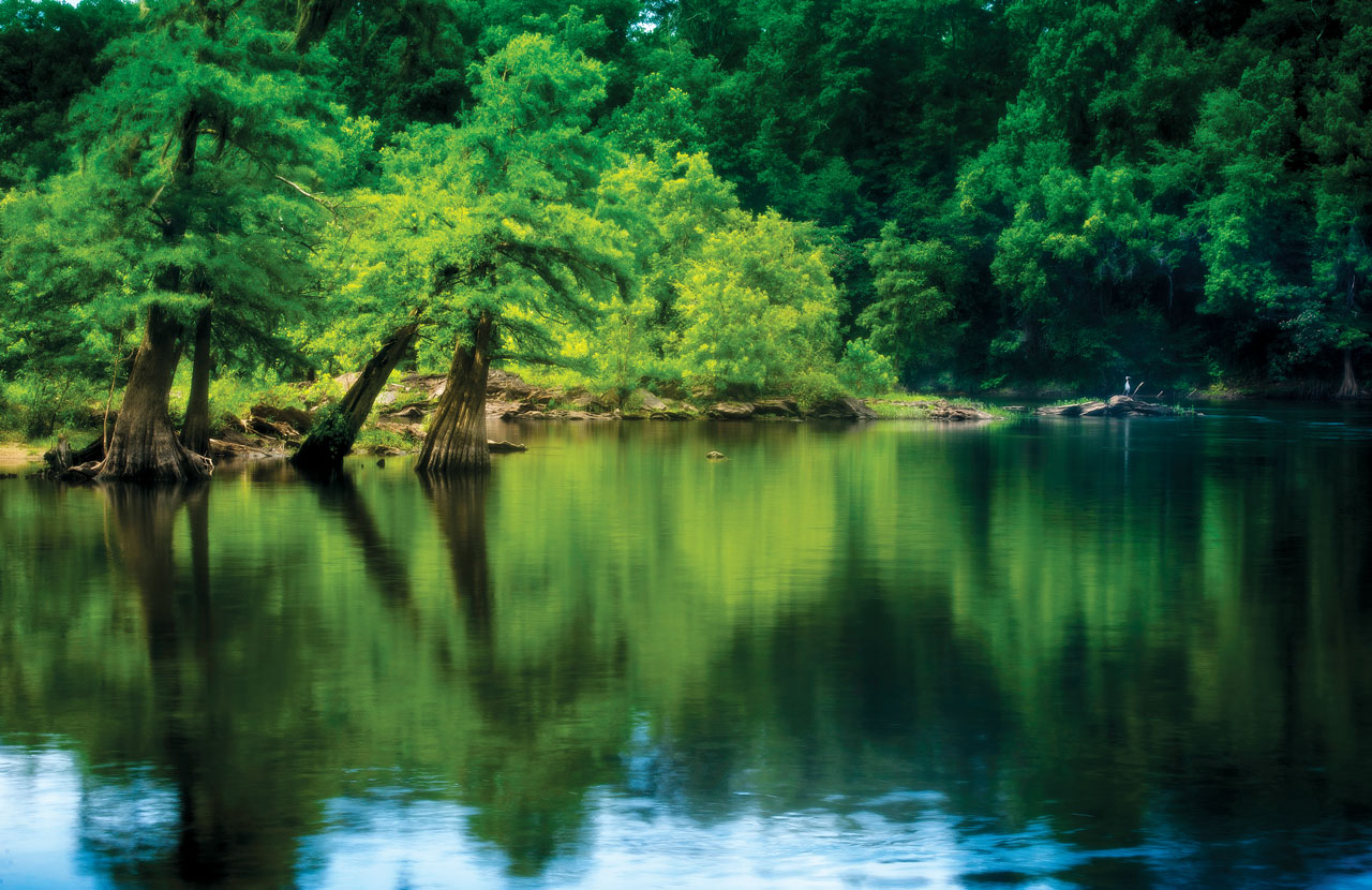 Wide photo of Coosa River