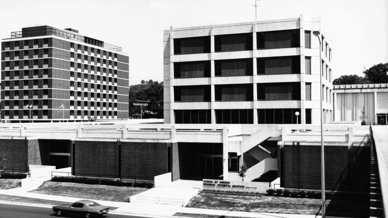 Pre-renovation School of Nursing